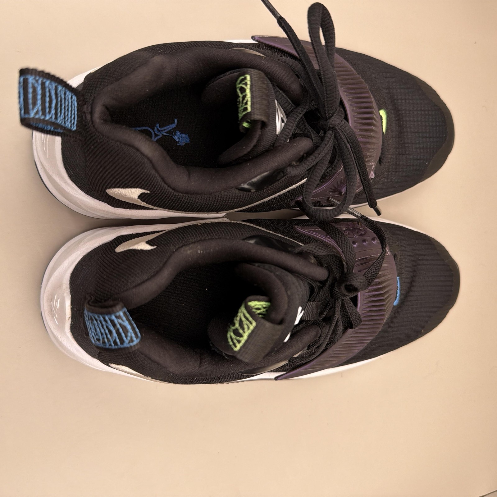 Nike Giannis Immortality Shoes Youth Size 6Y Black Purple Basketball DB4158-001 thumbnail 8