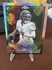 2025 Topps Chrome Cam Ward Rookie Fortune 15 Refractor  #F15-22 Tennessee Titans