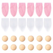 1 Set of Gnome Beard DIY Gnome Beard Fluffy Handmade Doll Decor doll supplies