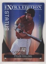 2011 Donruss Elite Extra Edition Prospects Blue Status Die-Cut Tyler Collins 1x9