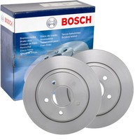 2X Bosch Bremsscheiben Ø278Mm Hinten Passend FÜR Ford Tourneo Transit