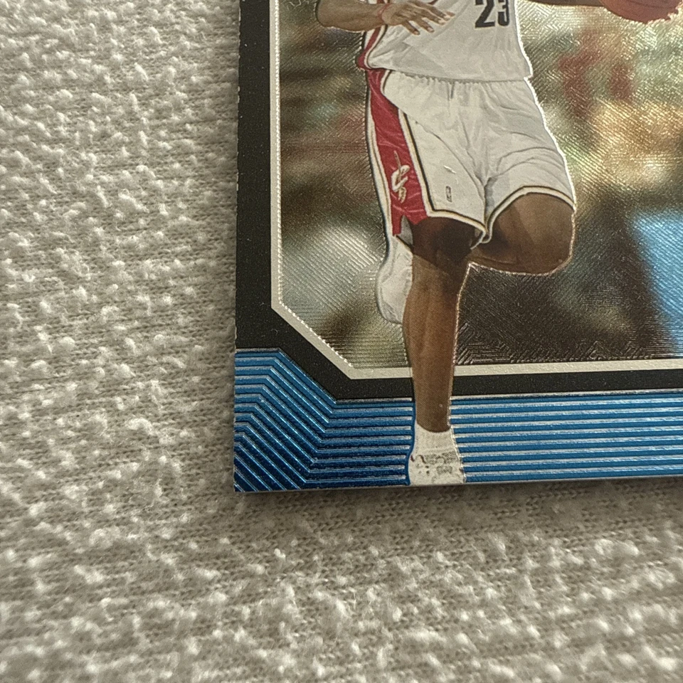 Parche Jumbo Diamante Negro Cubierta Superior 2004-05 - LeBron James 2do Año ¡Raro! Foto 2 de 4