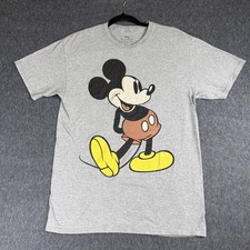 Mickey Mouse Shirt Adult Medium Disney Land T Shirt Cartoon Movie Classic Mickey