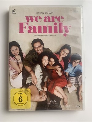 We Are Family Bollywood DVD Auf Deutscher Sprache Standardausgabe Guter Zustand