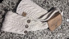 Suéter Aran Grueso Bufanda Color Crema Pr…