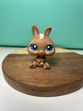Littlest Pet Shop LPS #220 coniglio nano marrone e bianco da Picnic Time Playpack