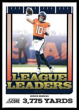 Bo Nix 2025 Score League Leaders #11 Denver Broncos