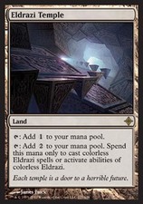 MTG English Eldrazi Temple Light Play Foil Rise of the Eldrazi