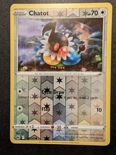 Chatot 112/159 Crown Zenith Reverse Holo