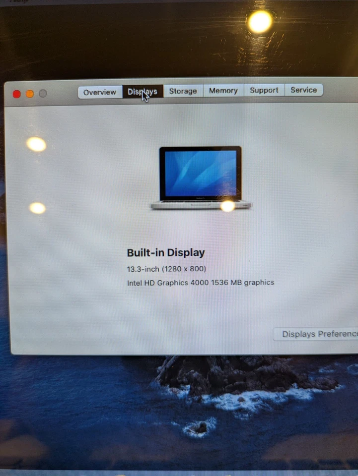 Apple MacBook Pro 13” 2.5GHz i5, 4GB RAM, 500GB Hard Drive - Image 4 of 4