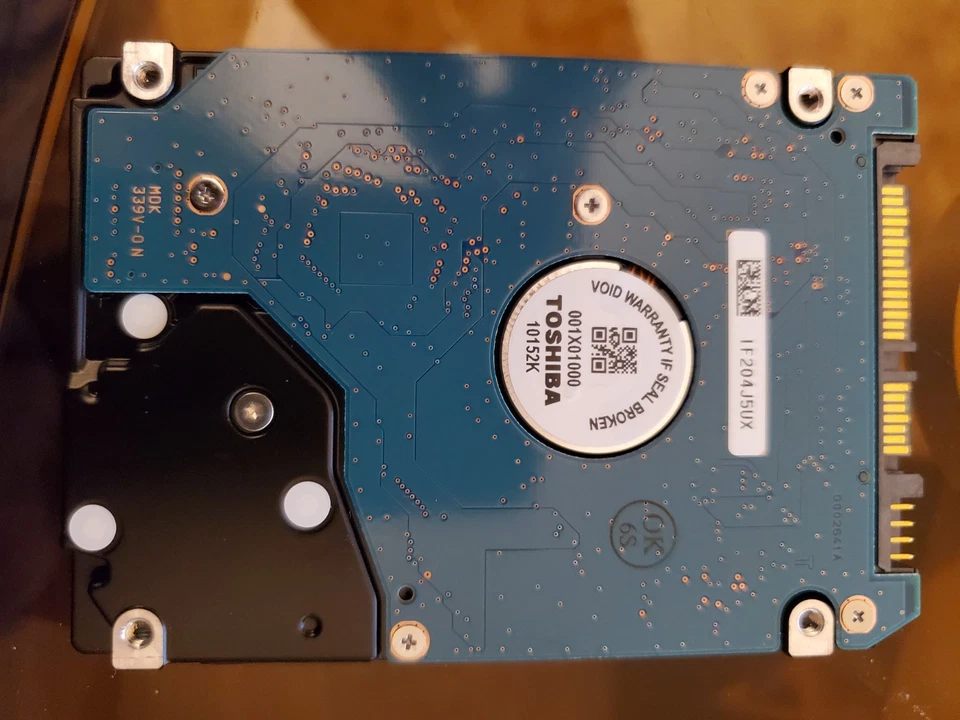 Toshiba HDD2H84 SATA II Notebook HDD Hard Disk 2.5" 5400RPM 8MB MK2565GSX- 250GB - Image 2 of 2