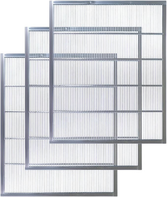 3Pcs Queen Excluder Metal Queen Bee Excluder for 10 Frame Beehive Beekeeping
