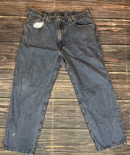 Levis 550 Jeans Mens 40 Medium Wash Denim Relaxed Fit 40X30