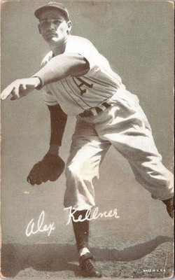 BASEBALL, Pitcher Alex Kellner, Philadelphia & Kansas City ATHLETICS Postcard