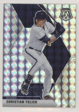 2020 Panini Chronicles Mosaic Mosaic Prizm Christian Yelich #97 2l4