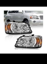 Faro proiettore WEELMOTO compatibile con Toyota Highlander 2004-2006, Sport Utilit...