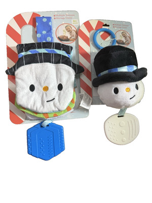Sunny Days Holiday Bundle Snowman Chime and Crinkle Book