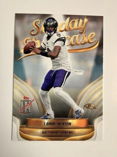 2025 Topps Signature Lamar Jackson Base (RAW)