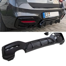 Sport Competition Diffusor Schwarz Carbon 2-Rohr f�r BMW F20 F21 mit M-Paket LCI