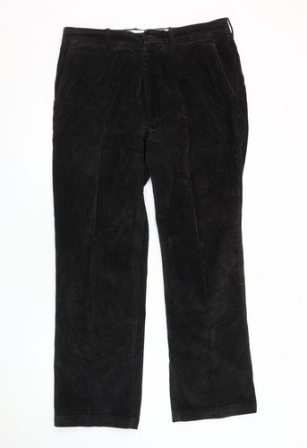 Marks & Spencer Cordhose Herren Schwarz 34W