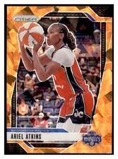 Ariel Atkins 2024 Panini Prizm WNBA Ice Orange Prizms #56 Washington Mystics