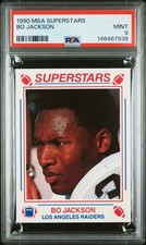 146467938 Bo Jackson 1990 MSA Superstars PSA 9
