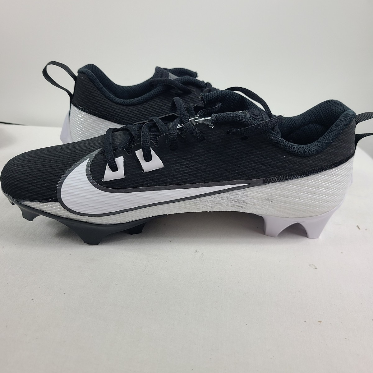 Nike Vapor Edge Speed 360 2 Black/White Football Cleats Men\'s Sz 8.5 DA5455-001 Nike Vapor Edge Speed 360 2 Football Cleats Black White  main image 3
