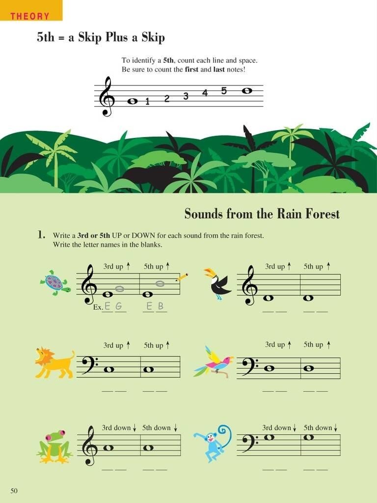 Piano Adventures All-In-Two Level 1 Lesson/Theory - - Image 5