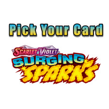Pok mon Surging Sparks Reverse Holo Pick Your Card 001-191  NM Near Mint