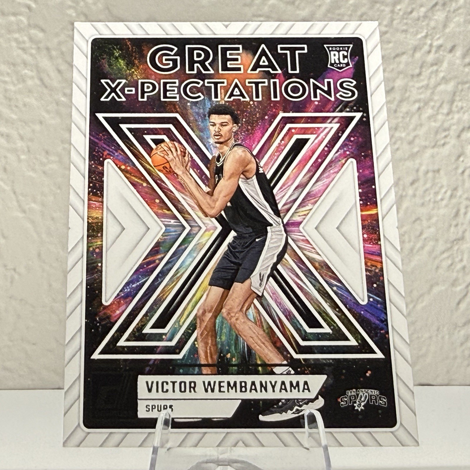 Victor Wembanyama 2023-24 Panini Donruss Great X-Pectations  #10 RC