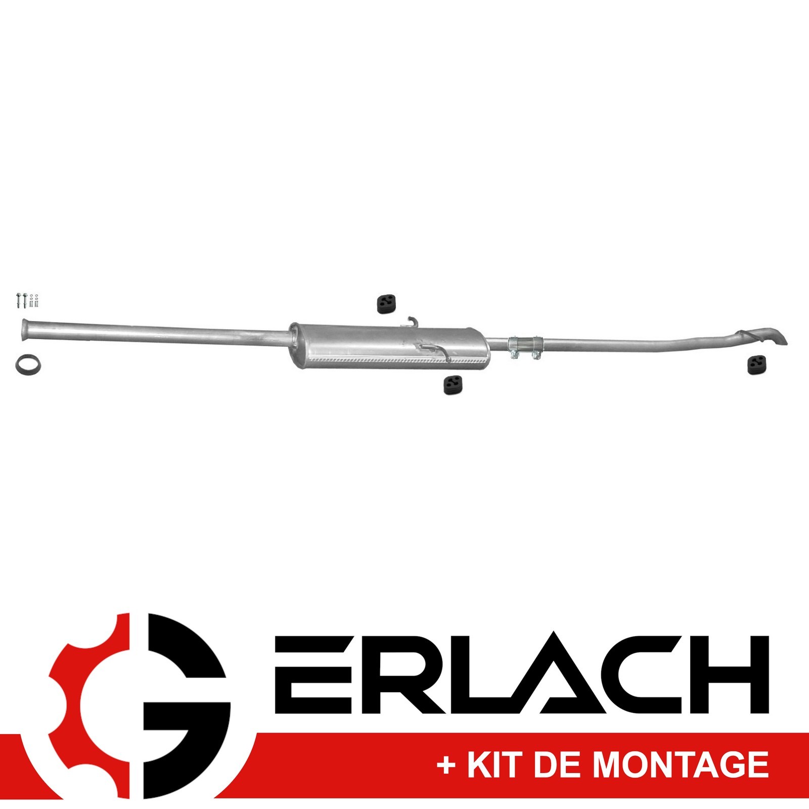Silencieux arrière Mercedes W168 anti-bruit pour réparer une Classe A 140 160 190