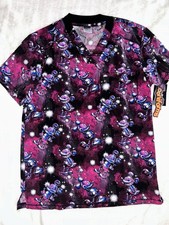 Mickey Mouse Cherokee Scrubs Tooniforms Disney Mens V Neck Top TF730 MKEI