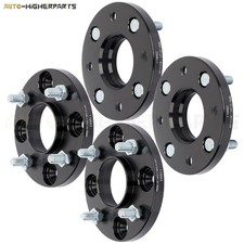 4X wheel spacers 4x4.5 4x114.3 12x1.25 15mm thick Fits Nissan 240SX Sentra
