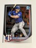 Wyatt Langford 2025 Bowman Chrome #36 Texas Rangers