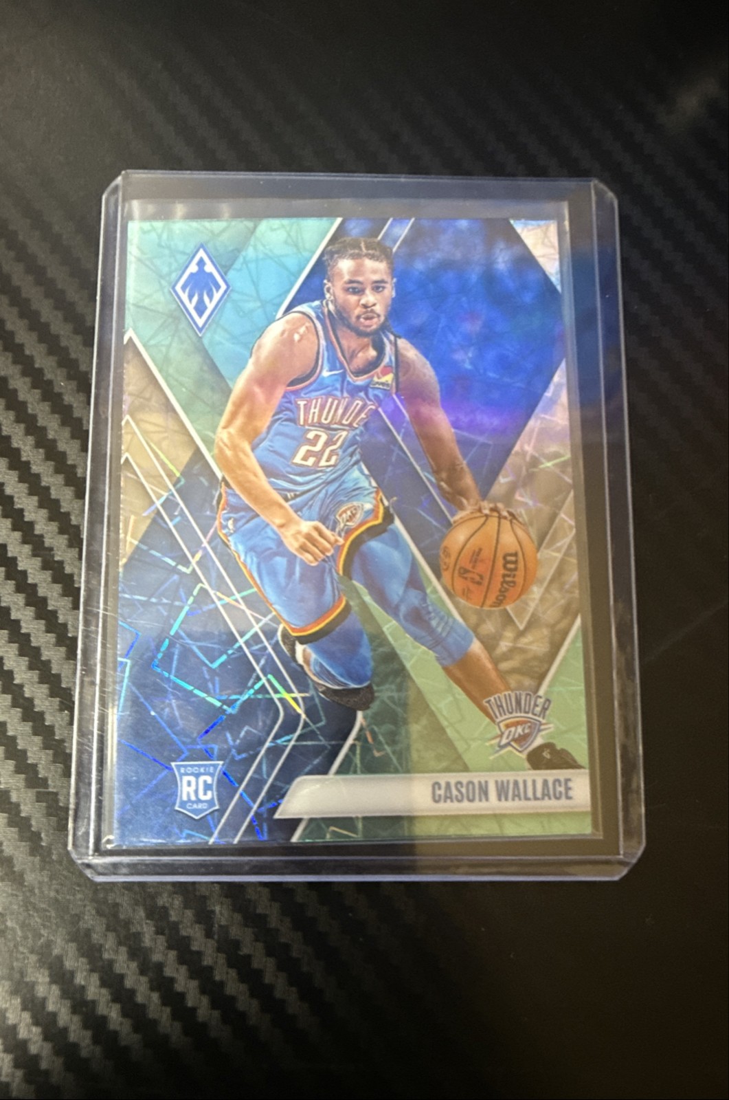 2023-24 Panini Phoenix - Rookies Cason Wallace #291 Teal Lazer Phoenix (RC)