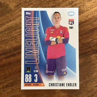 Match Attax Extra 2023/24 Christiane Endler UWCL Limelight (Beschreibung lesen)