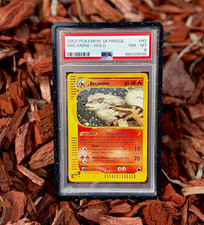 PSA 8 2003 ARCANINE SKYRIDGE HOLO POKEMON CARD H2/H32