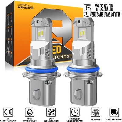 For Ford Explorer Sport Trac 2001-2005 LED Headlight Kit 9007 Bulb Hi/Low Beam