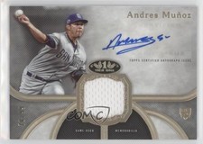 2020 Topps Tier One Tier One Auto Relics 70/99 Andres Munoz #T1AR-AM Auto 0fn5
