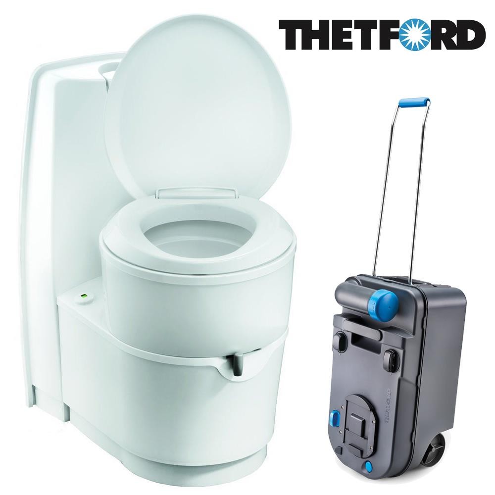 THETFORD C224CW CARAVAN & MOTORHOME CASSETTE TOILET REPLACES C200 CW MODEL