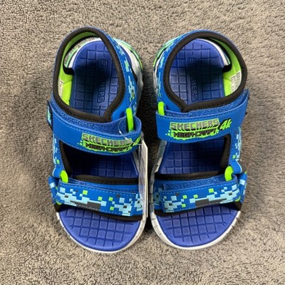 Skechers Mega Craft Little Boys Sz 12 Sandels