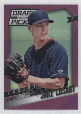 2014 Panini Prizm Perennial Draft Picks Purple Prizm 43/149 Jake Cosart #9 1s8