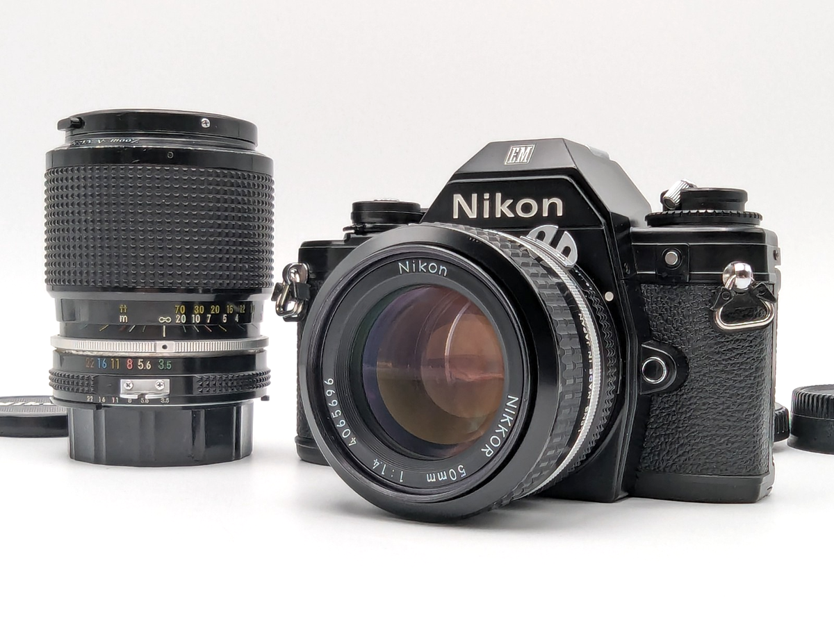 Ai Nikkor 50mm f1.4 ＋ Nikon EM 完動品】Nikon EM Ai-S NIKKOR