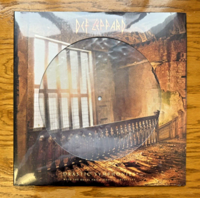 直筆サインレコード Def Leppard Orchestra Drastic Def Leppard SIGNED Drastic Symphonies Vinyl 2LP Royal
