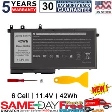 For Dell 3DDDG Battery Latitude 15 3520 E5280 E5480 E5580 D4CMT 83XPC 93FTF