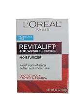 L'Oreal RevitaLift Anti-Wrinkle + Firming Fragrance Free Moisturizer - 1.7 OZ