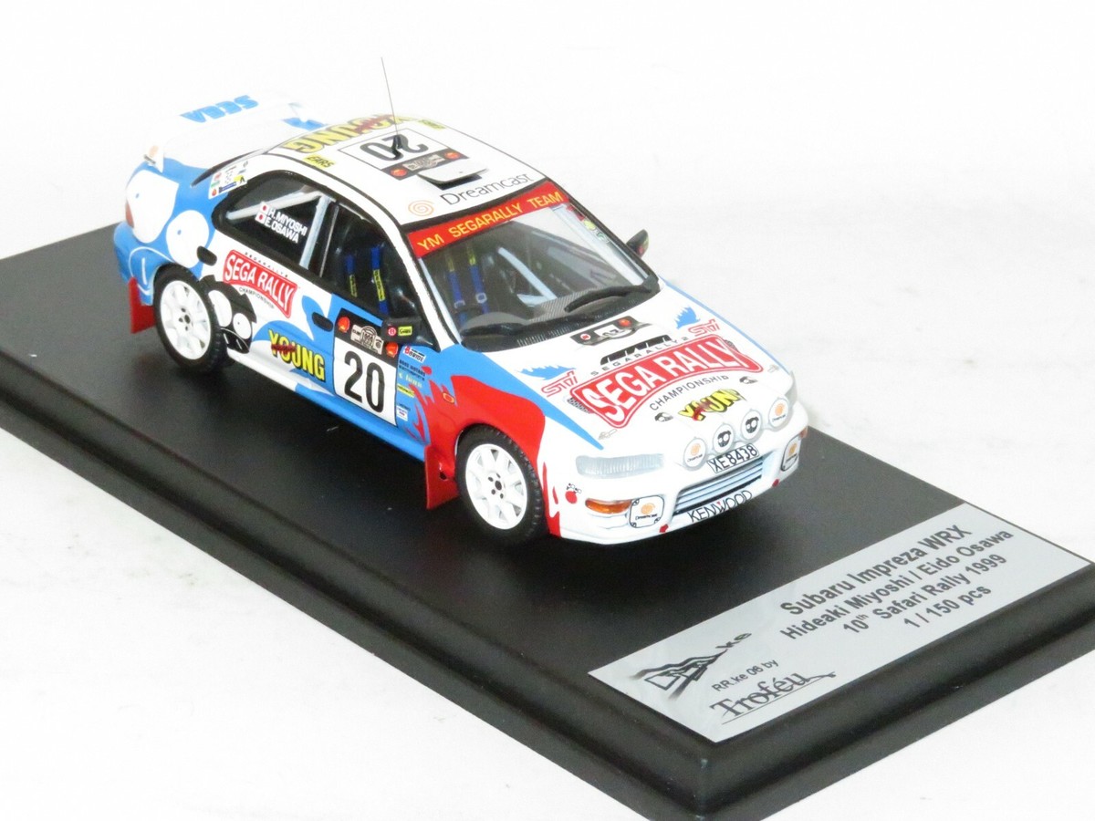 1/43 Subaru Impreza WRC SEGA Rally Safari Rally Kenya 1999 #20 H