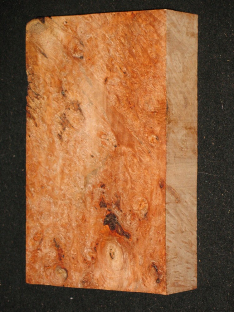 Maple Burl Block Carving Craft Art Knife Call 10