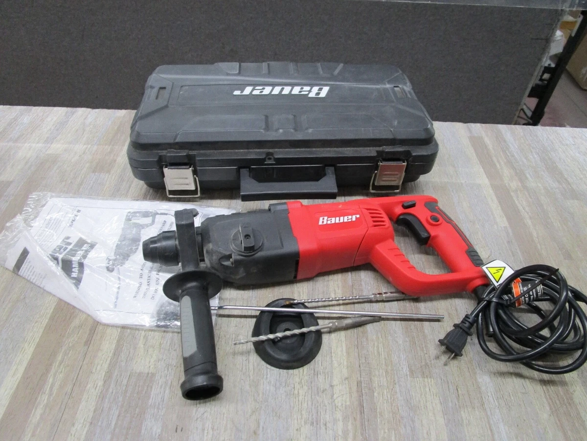 Bauer sds variable speed pro rotary hammer kit deals