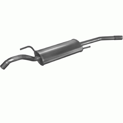 Silencieux Arrière Pour VW Jetta II 1.6D 1989-1991 - Neuf, Acier Allié, Garantie 2 Ans
